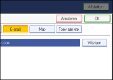 Schermafbeelding Bedieningspaneel