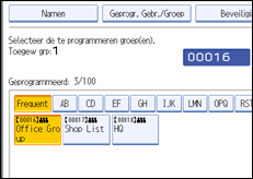 Schermafbeelding Bedieningspaneel