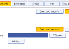 Schermafbeelding Bedieningspaneel