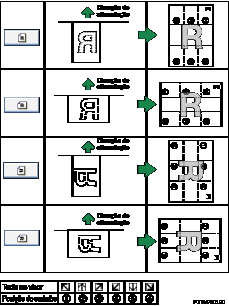 Imagem da posição do carimbo