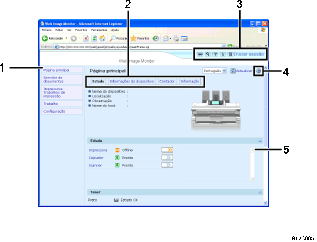 ilustração de chamada numerada