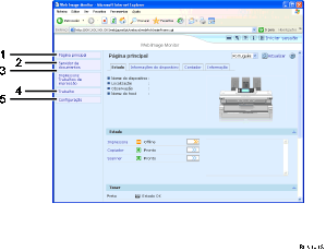 ilustração de chamada numerada