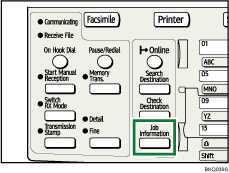 Job Information key illustration