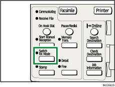 Switch RX Mode key illustration