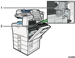 Main unit illustration numbered callout illustration