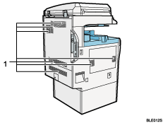 Main unit illustration numbered callout illustration