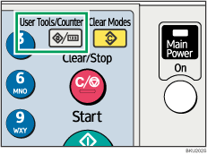 User Tools/Counter key illustration