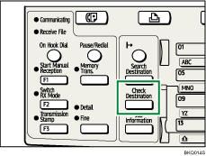 Check Destination key illustration