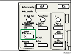 Switch RX Mode key illustration