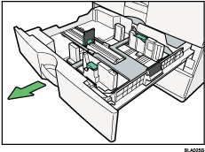 Optional Paper Tray illustration