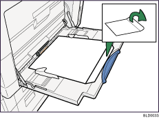 Bypass tray illustration