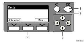 Conrtrol panel illustration numbered callout illustration