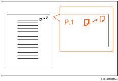 Illustration de la marque de transfert