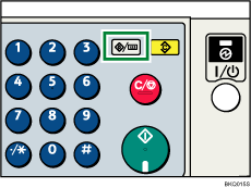 Illustrazione del tasto Strumenti Utente/Contatore