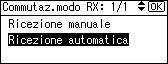 Figura relativa alla schermata del pannello operativo