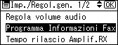 Figura relativa alla schermata del pannello operativo