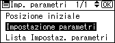 Figura relativa alla schermata del pannello operativo