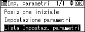 Figura relativa alla schermata del pannello operativo