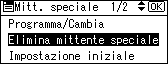 Figura relativa alla schermata del pannello operativo