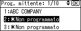 Figura relativa alla schermata del pannello operativo