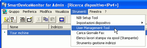 Illustrazione della schermata dell&apos;applicazione