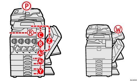 Illustrazione della macchina