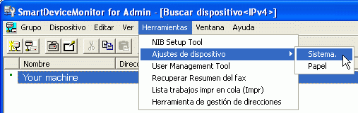 Ilustraci&oacute;n de la pantalla de la aplicaci&oacute;n