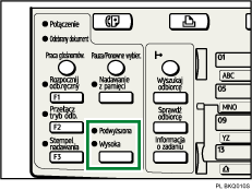 Ilustracja przycisku Rozdzielczość
