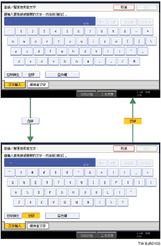 按鍵圖例