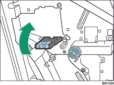 Ilustraci&oacute;n del plegador de folletos