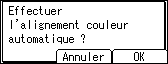 Illustration de l&apos;écran du panneau de commande