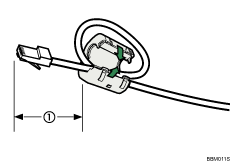 Illustration du câble Ethernet