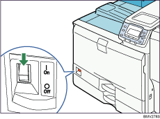 Illustration de la mise sous tension