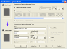 Abbildung Treiberbildschirm