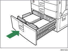 Ilustraci&oacute;n de la unidad de alimentaci&oacute;n de papel