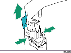 Ilustración de la grapa