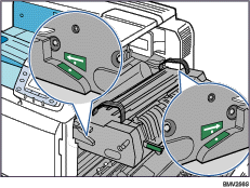 Ilustraci&oacute;n de la unidad de fusi&oacute;n