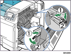 Ilustraci&oacute;n de la unidad de fusi&oacute;n