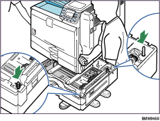 Ilustraci&oacute;n de la vista frontal exterior