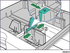 Illustration du magasin papier