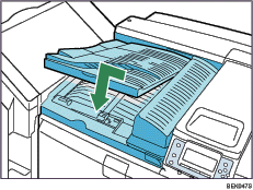 Illustration de l'unité de transport papier