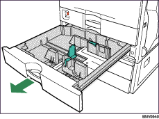 Illustration du magasin papier