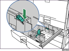 Illustration du magasin papier