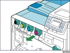 Illustration du toner