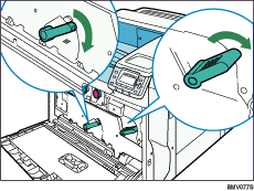 Illustration de l'unit&eacute; photoconductrice