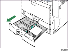 Illustration du magasin papier