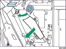 Illustration du finisseur livret