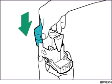 Illustration de l'agrafage