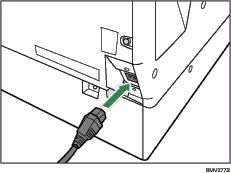 Illustration de la mise sous tension