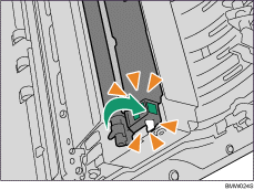 Illustration du rouleau de transfert